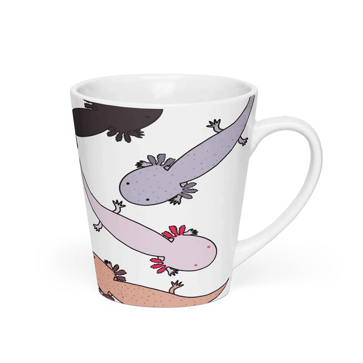 Whimsical Axolotl Latte Mug product image (2)