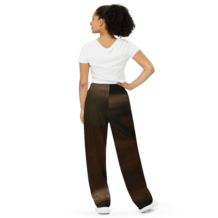 Camouflage Pattern Unisex Wide Leg Pants | Camo Pattern Pants product image (5)