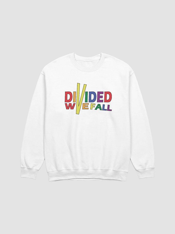 Divided We Fall - Colour - Gildan Classic Crewneck Sweatshirt product image (2)