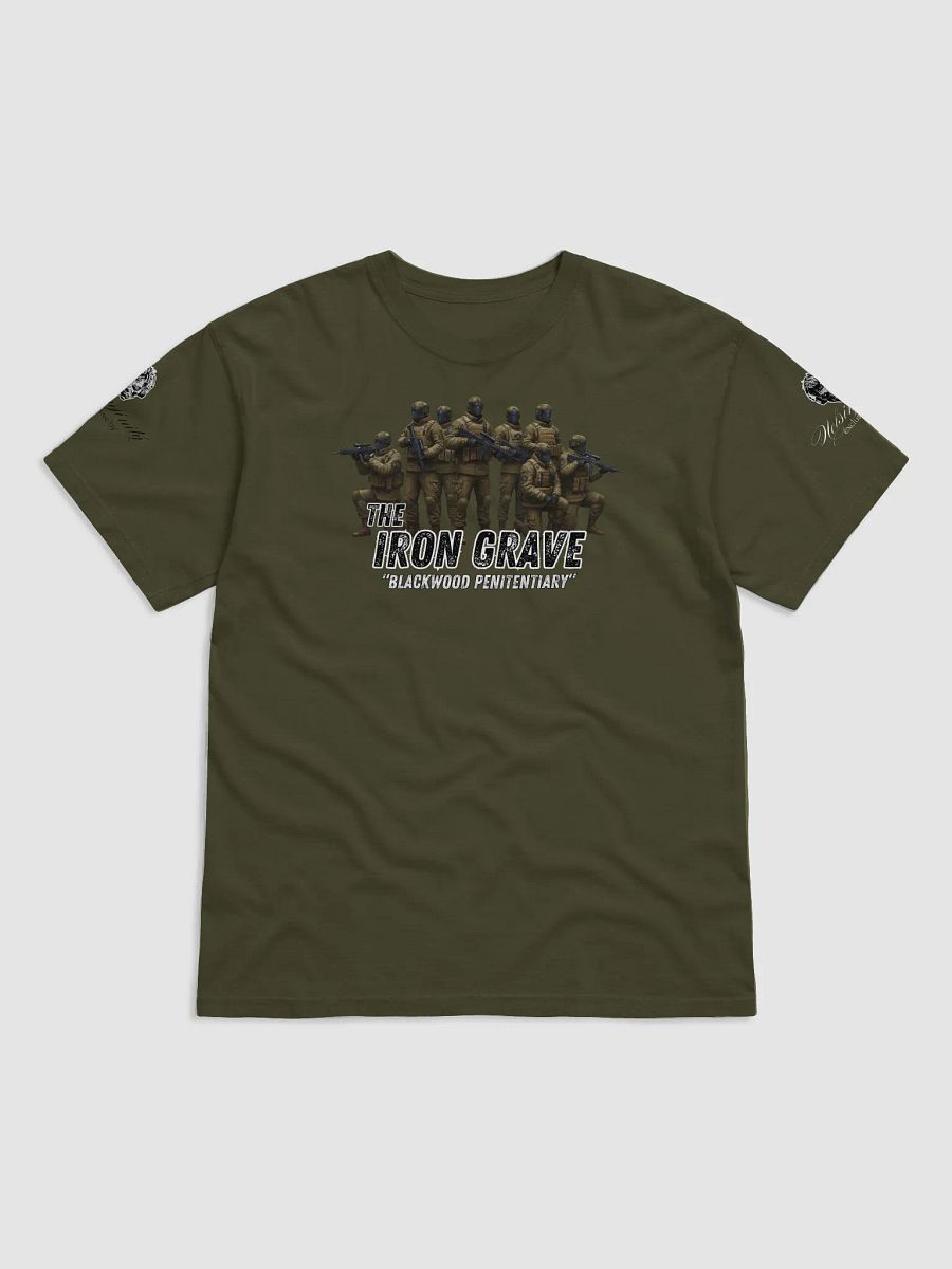 The Iron Grave - Blackwood Penitentiary - Steel Squad - Black Logo T-Shirt product image (33)