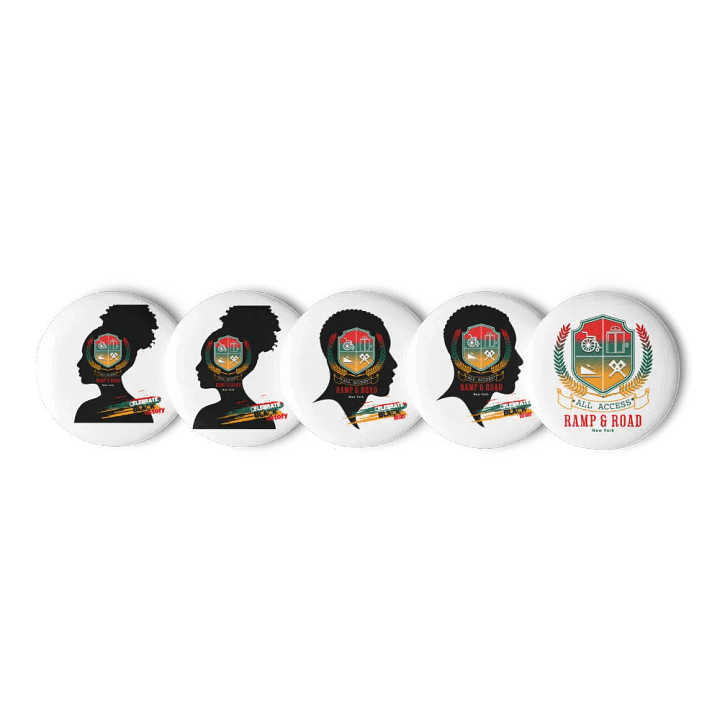 Celebrate Black History Pin Button Set product image (2)