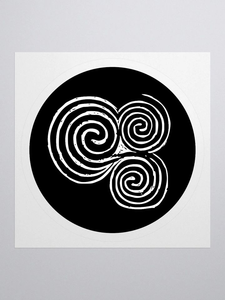 Newgrange Triple Spiral Sticker product image (3)
