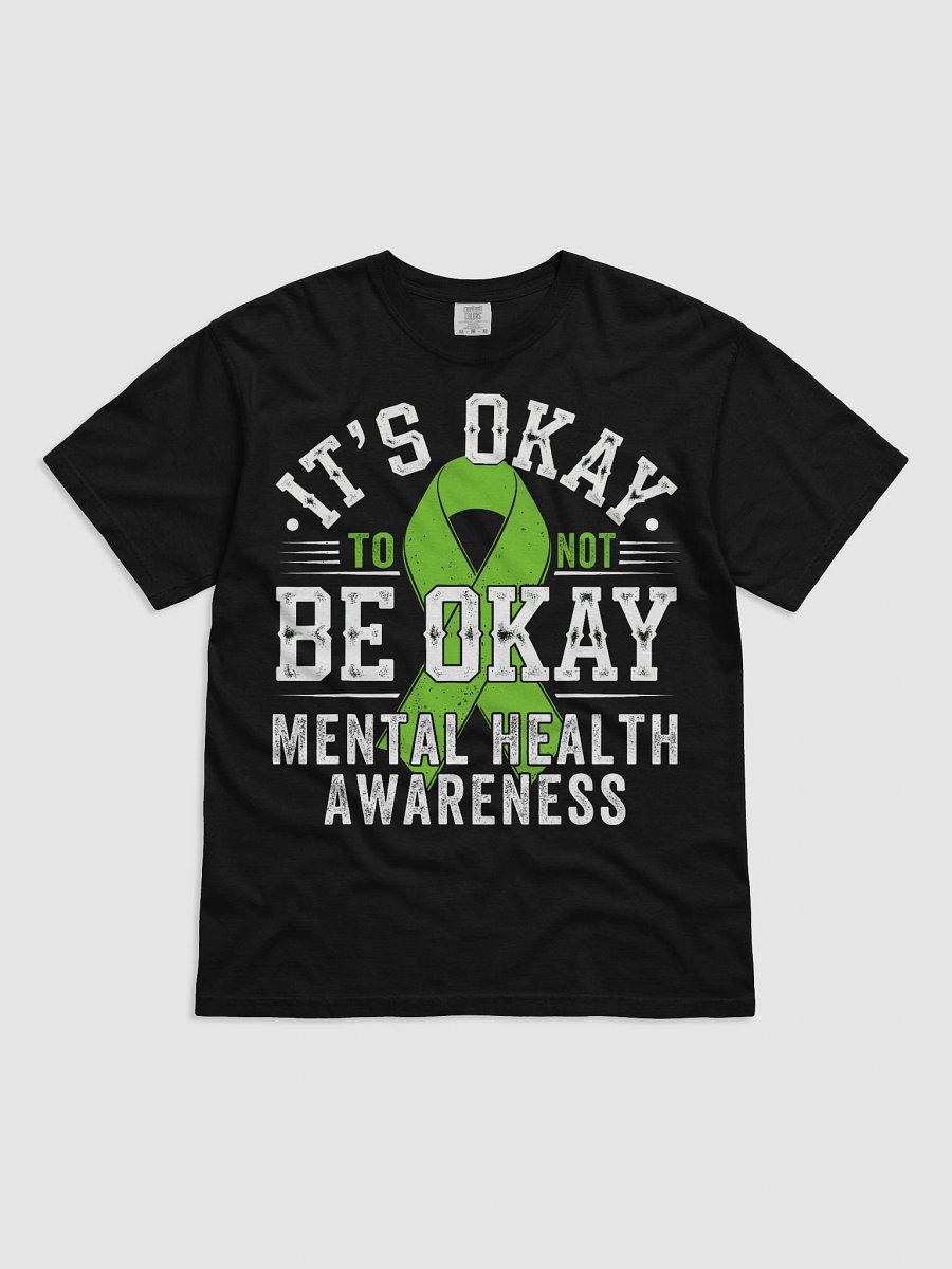 Mental Health Awareness Ribbon Comfort Tee product image (5)
