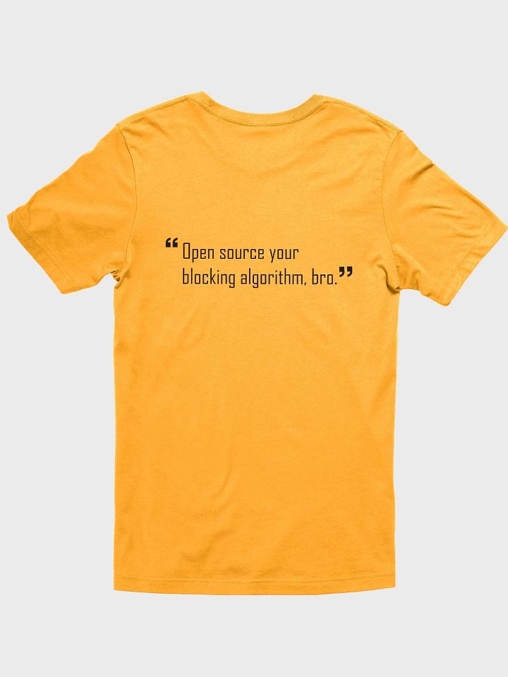 LEX blocking algo tshirt (up to 4XL) product image (9)