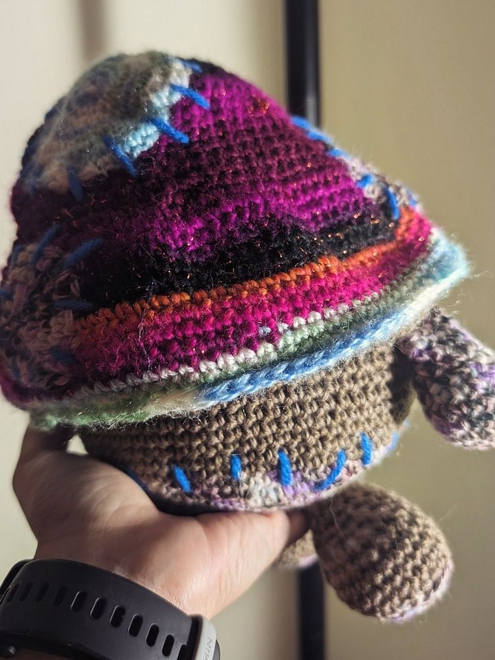 Patchwork Mushroom Amigurumi Custom product image (2)