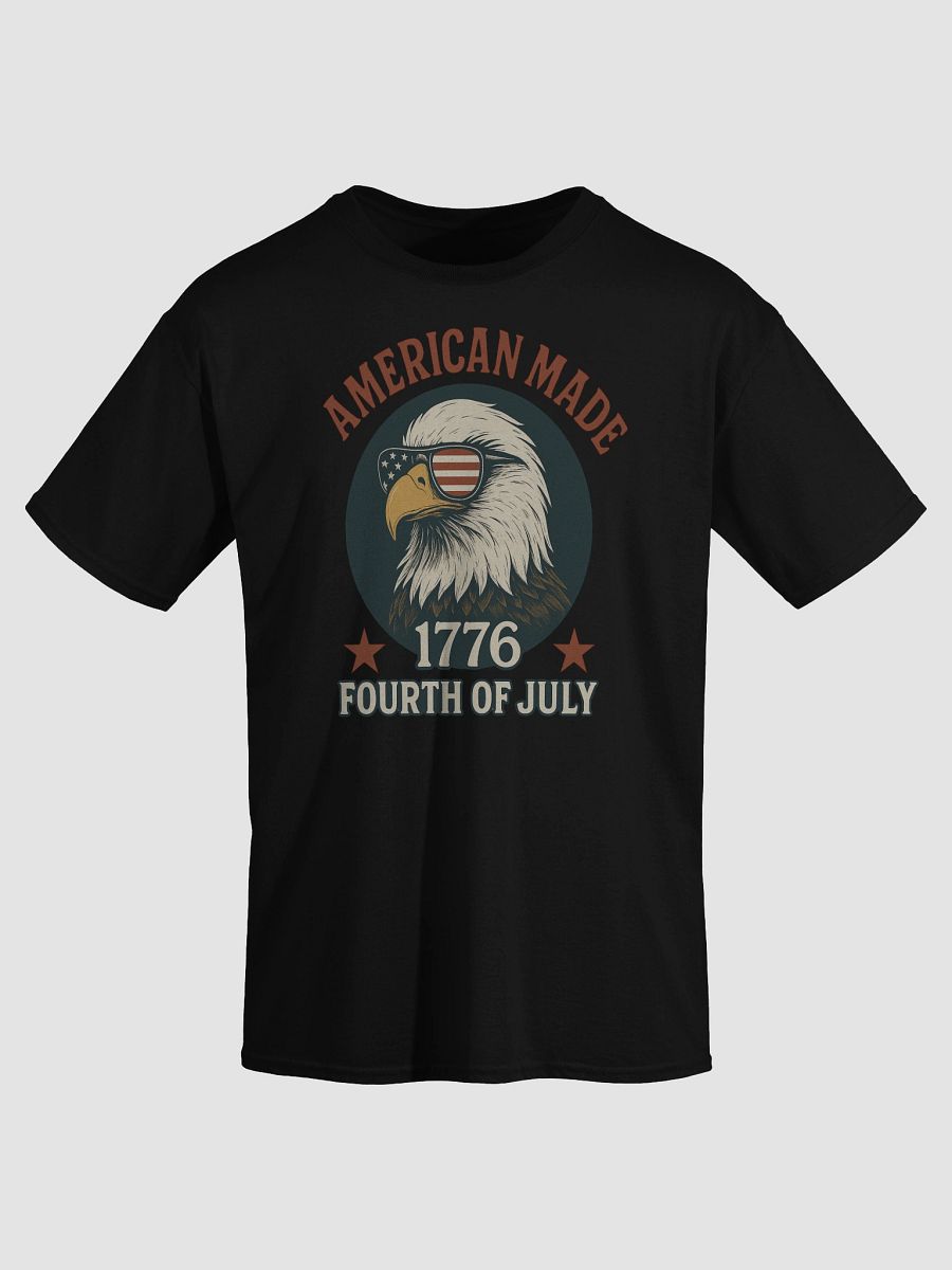 American Made 1776 Shirt – Patriotic Eagle Fourth of July Vintage Tee product image (33)