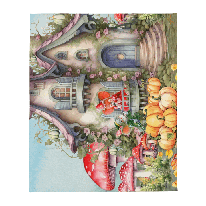 Autumn Serenade Throw Blanket product image (1)