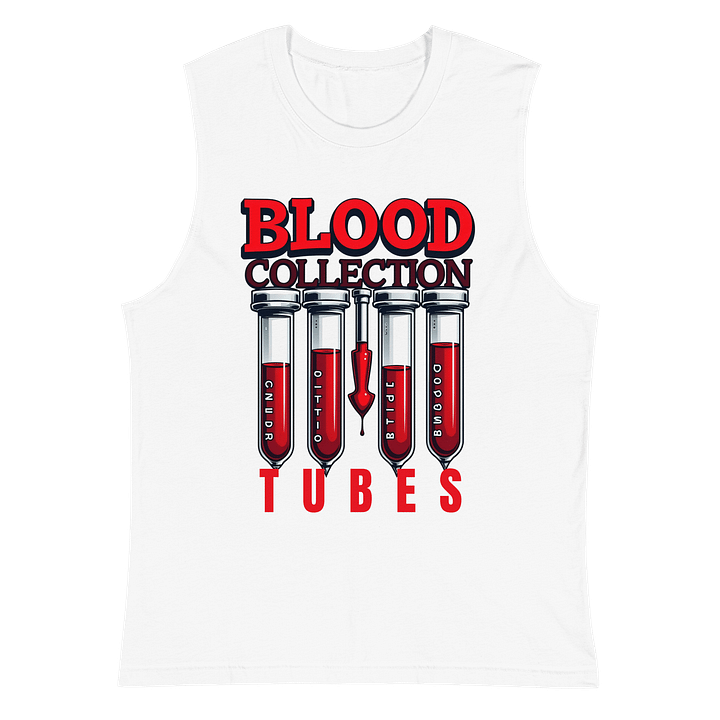 Blood Collection Tubes Muscle Tank product image (2)