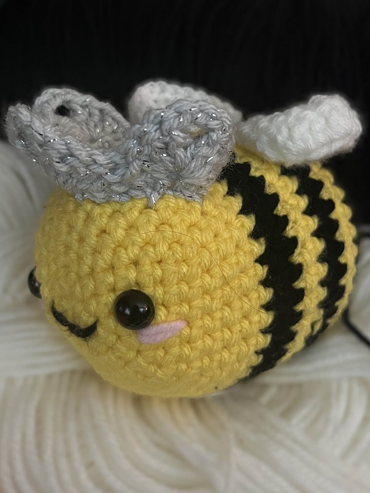 Queen Bee Handmade Crocheted Plush product image (2)