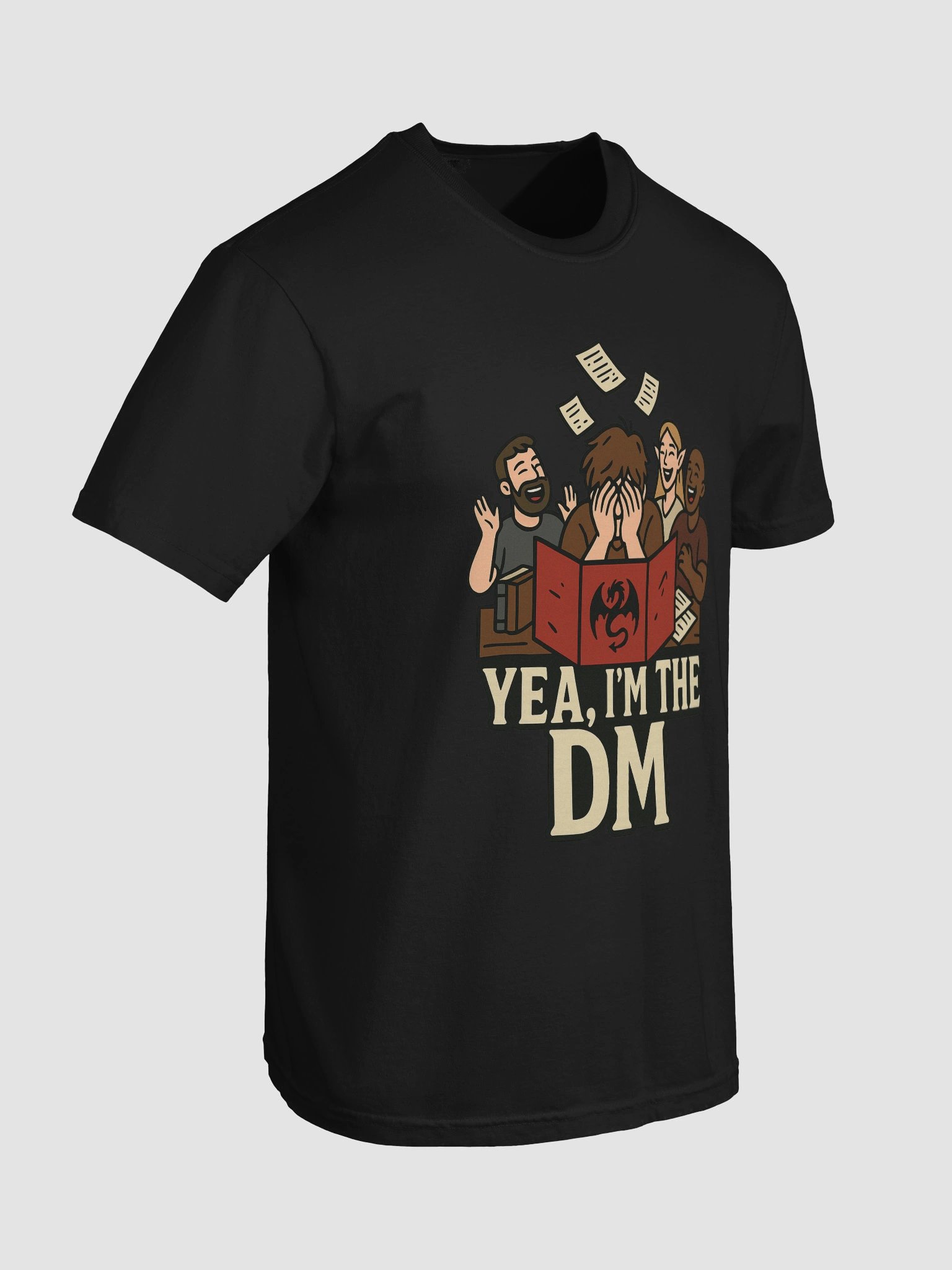 "Yea I'm the DM" Crying Edition – Shirt product image (86)