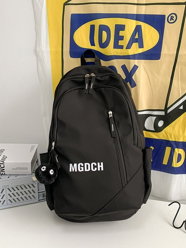 Casual Backpack Good-looking Schoolbag College Women's Simple All-match College Style VIA Onlineshop product image (4)