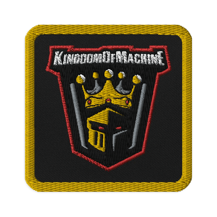 E-Sport square patch gold product image (1)