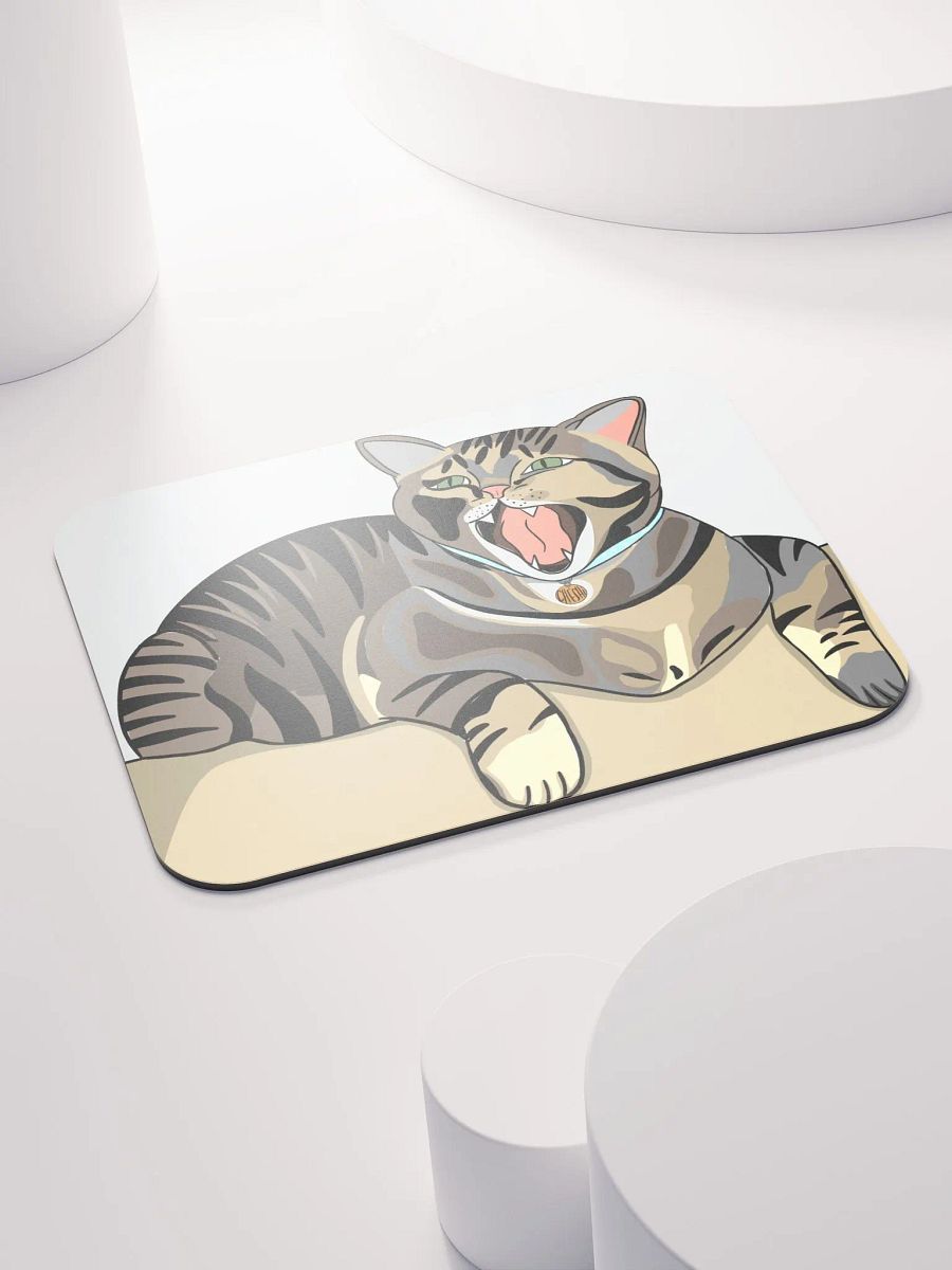 Yawning Cheshire Mouse Pad product image (4)