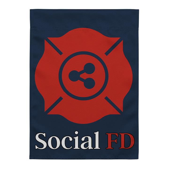 Social FD Garden Flag product image (1)