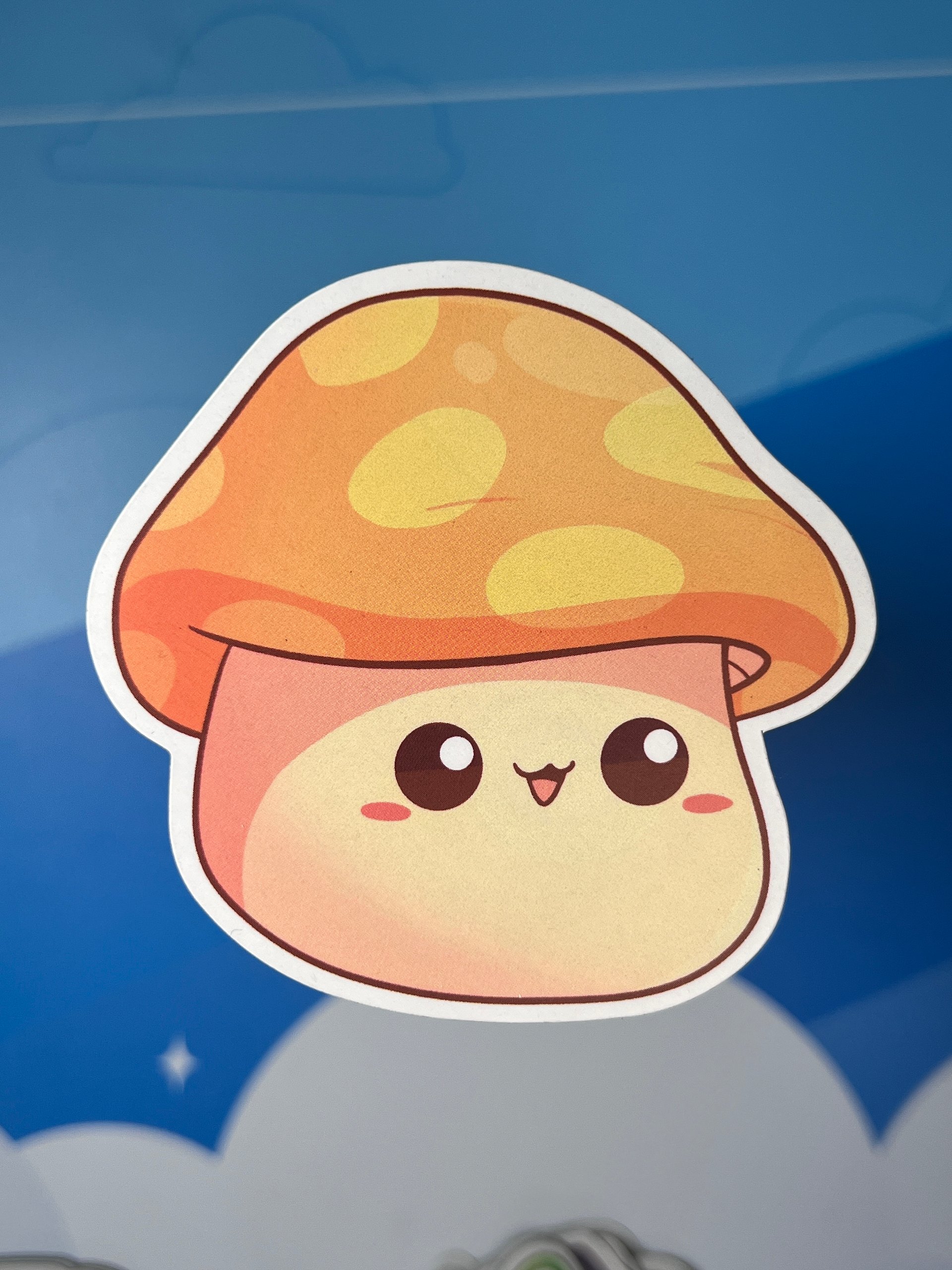 Orange Mushroom - Magnet product image (1)