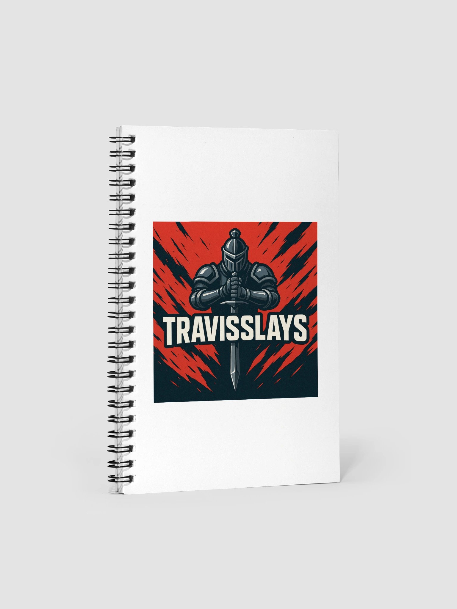 Knight's Valor Spiral Notebook product image (1)