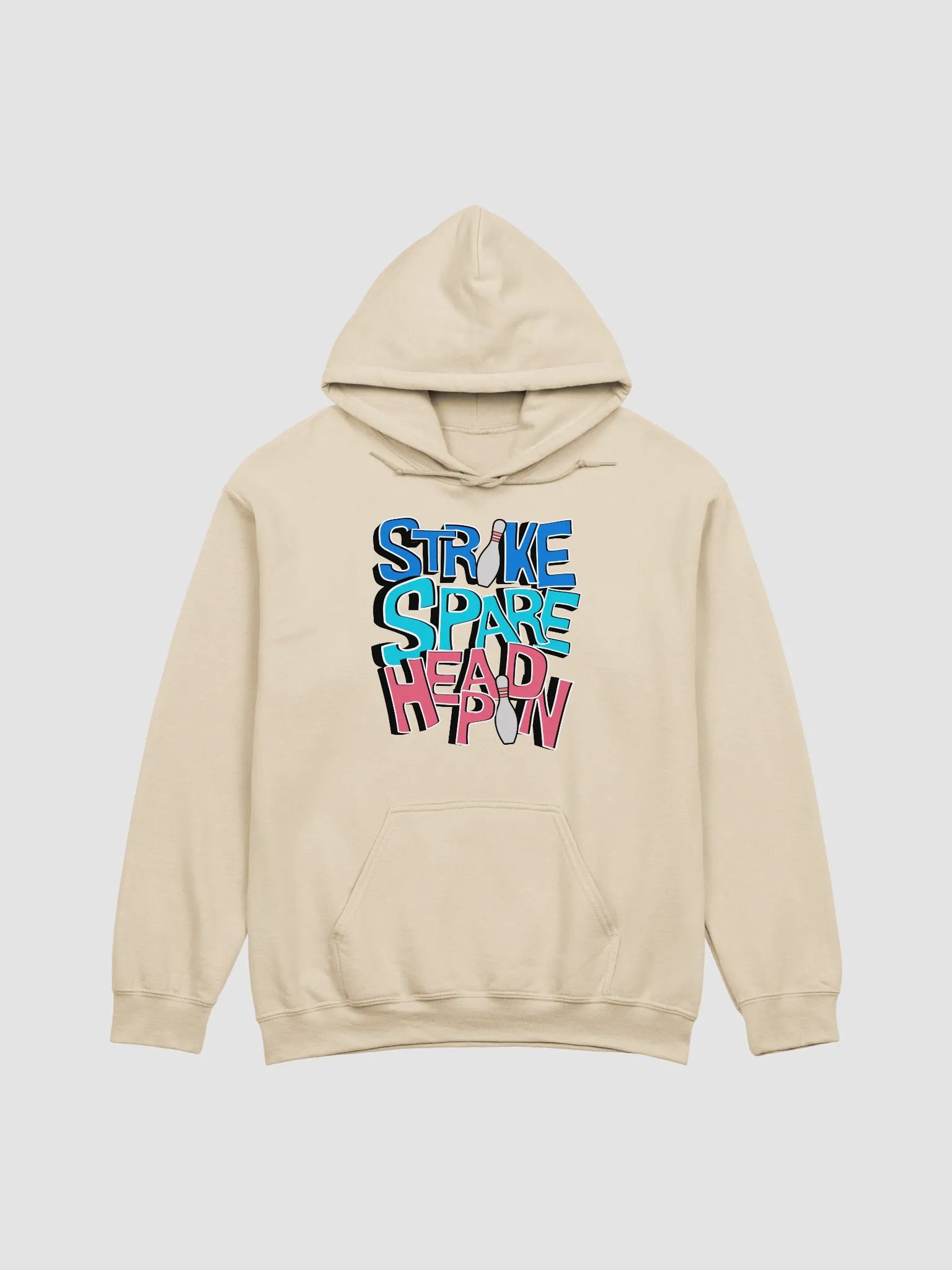 Strike Spare Headpin Bowling Hoodie product image (13)