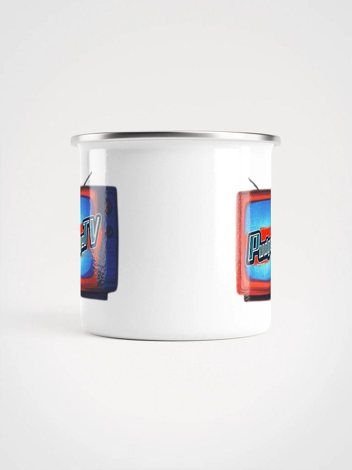 Retro Pudge TV Enamel Mug product image (2)