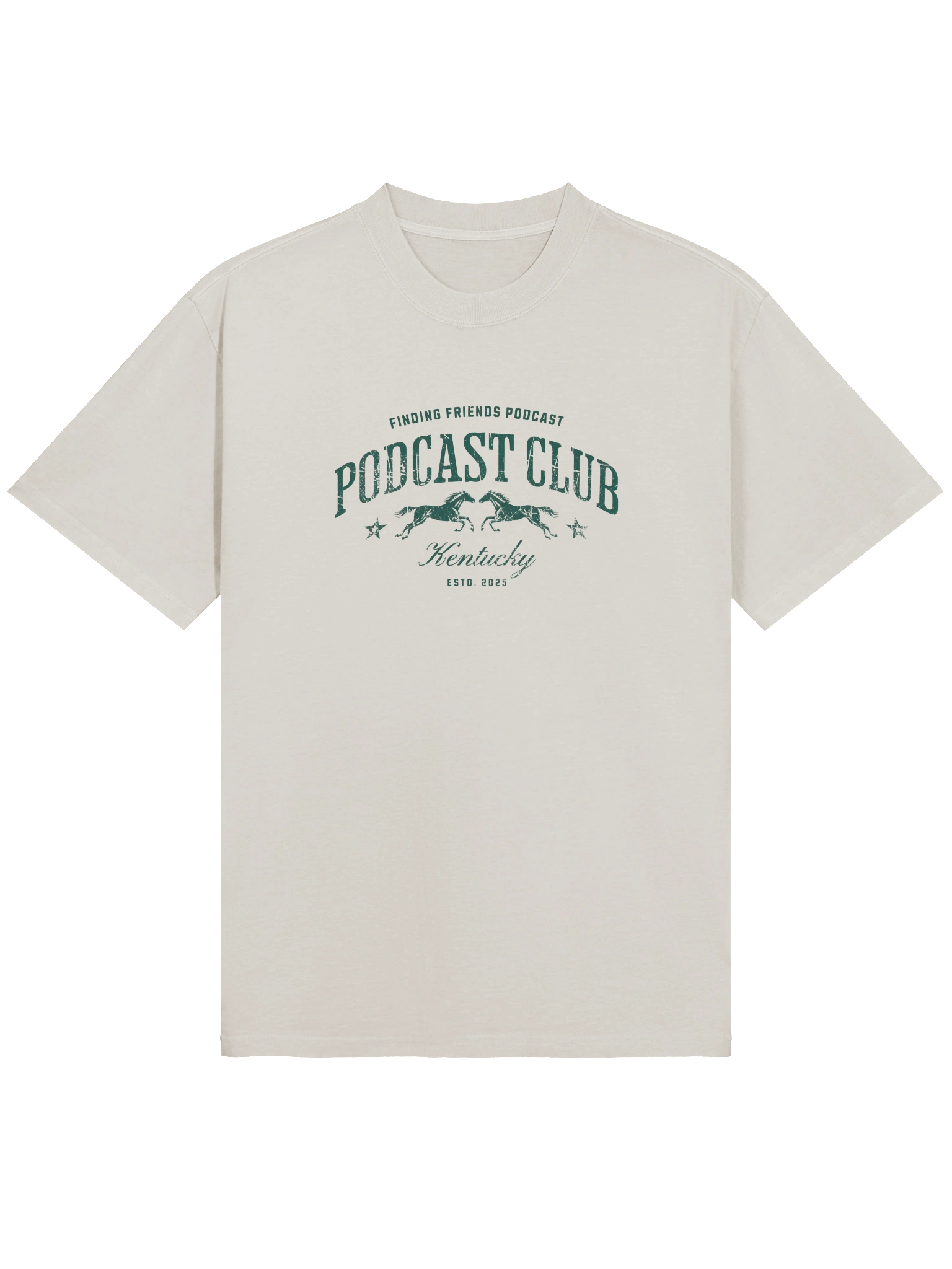 Podcast Club Vintage Oversized Tee product image (3)