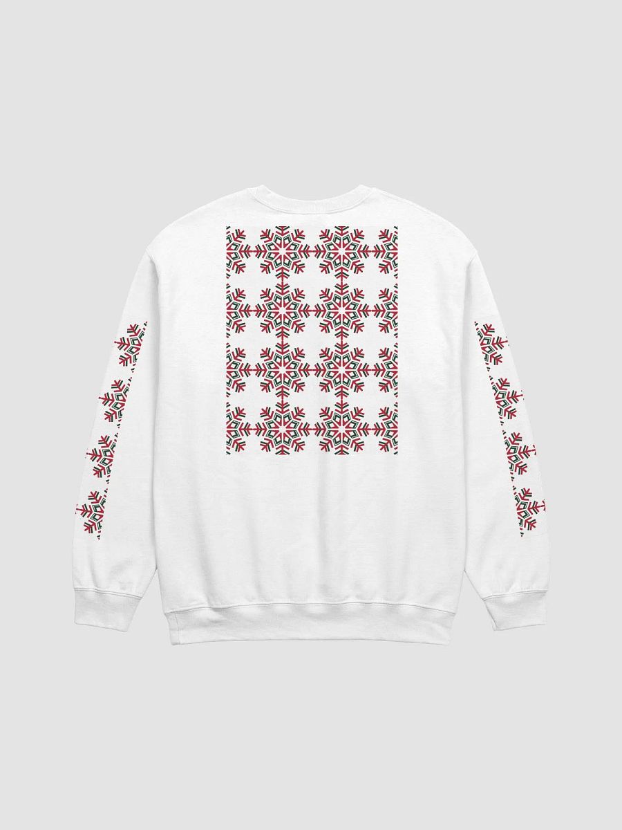 Snowflakes memorizing sweathirt product image (3)
