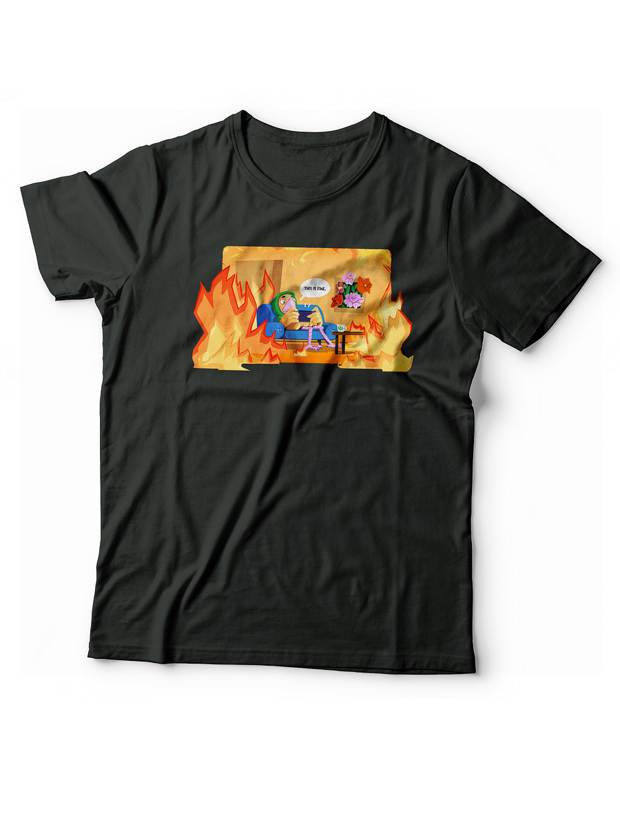"This is fine" Tee + Dr. K's Guide Bundle product image (4)
