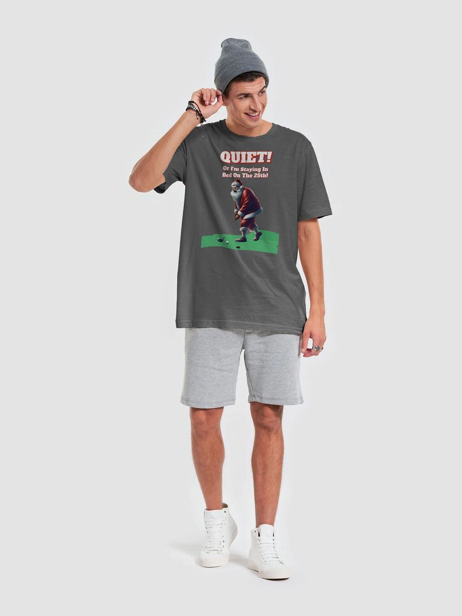 Quiet! Or I'm Staying In Bed On The 25th! Golfing Santa product image (41)
