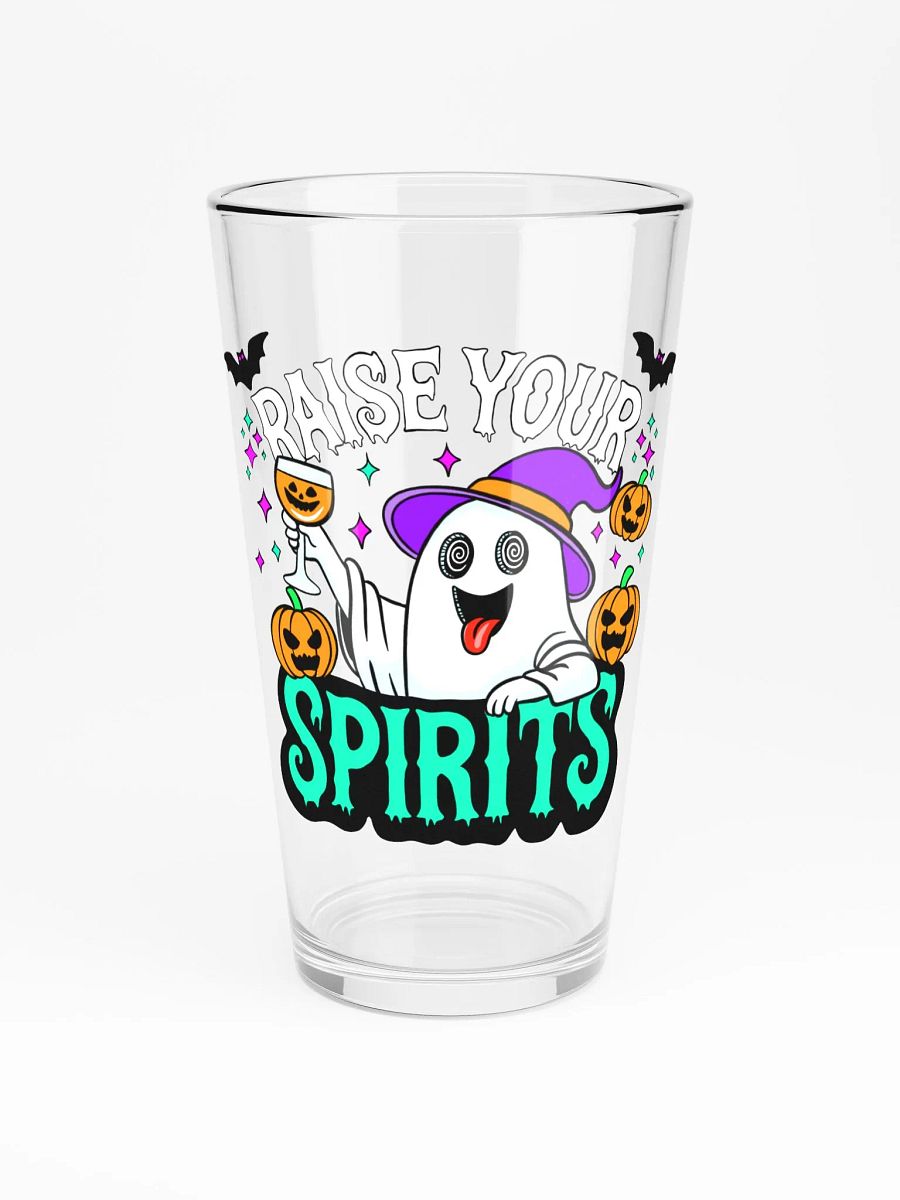 Raise Your Spirits Pint Glass product image (4)