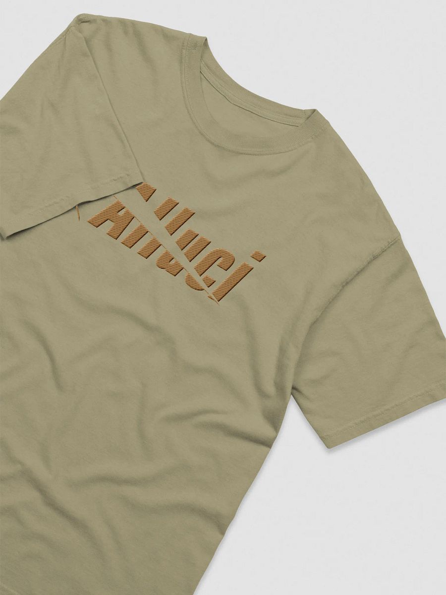 Alluci N1K3 C1TY Mustard Embroidered Tee product image (2)
