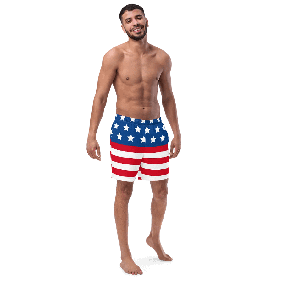 Born in the USA Swimming Trunks product image (3)