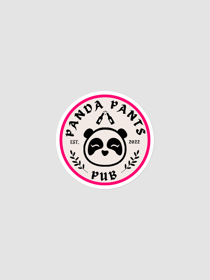 Panda Pub Sticker product image (1)