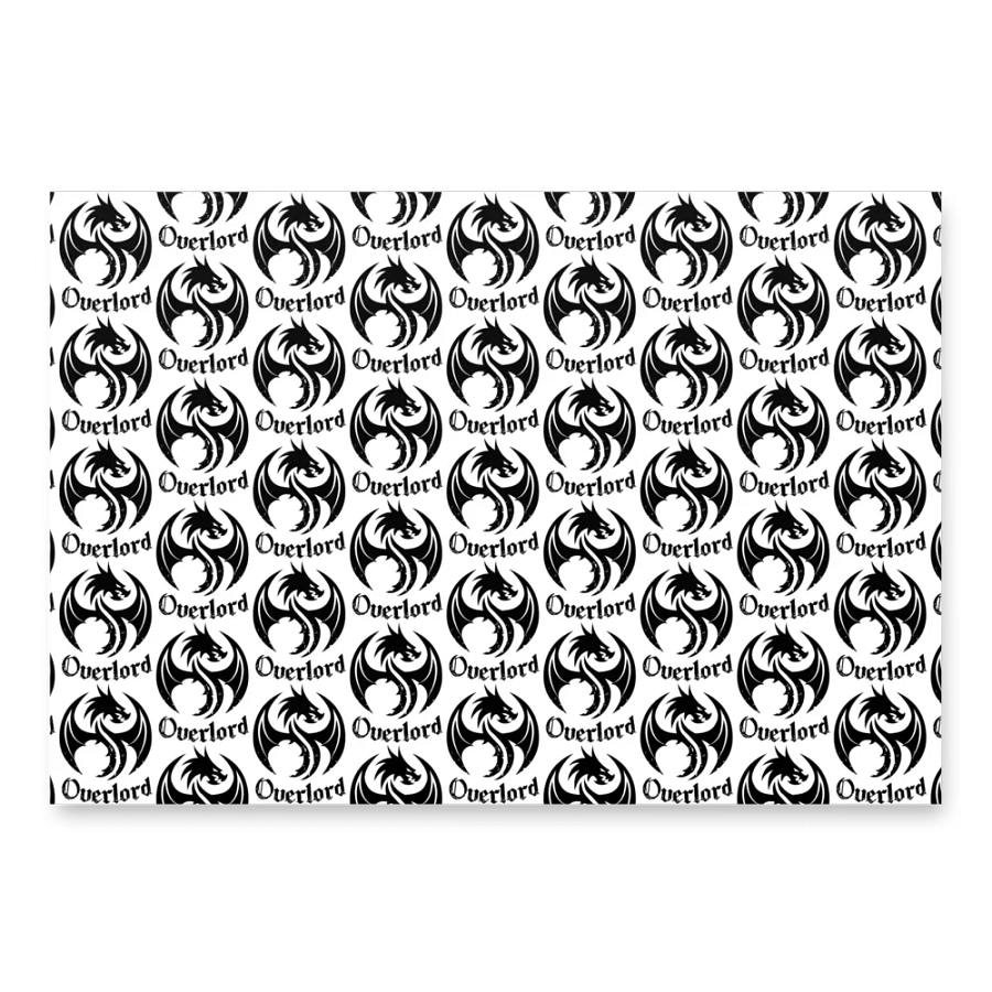 Overlord Wrapping Paper (Black) product image (3)