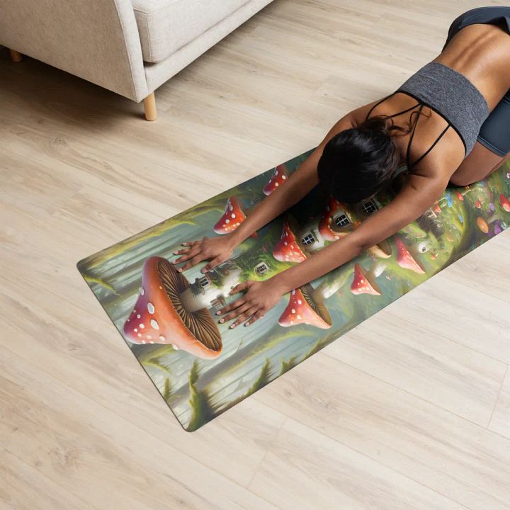 Fairy Castle Yoga Mat product image (1)