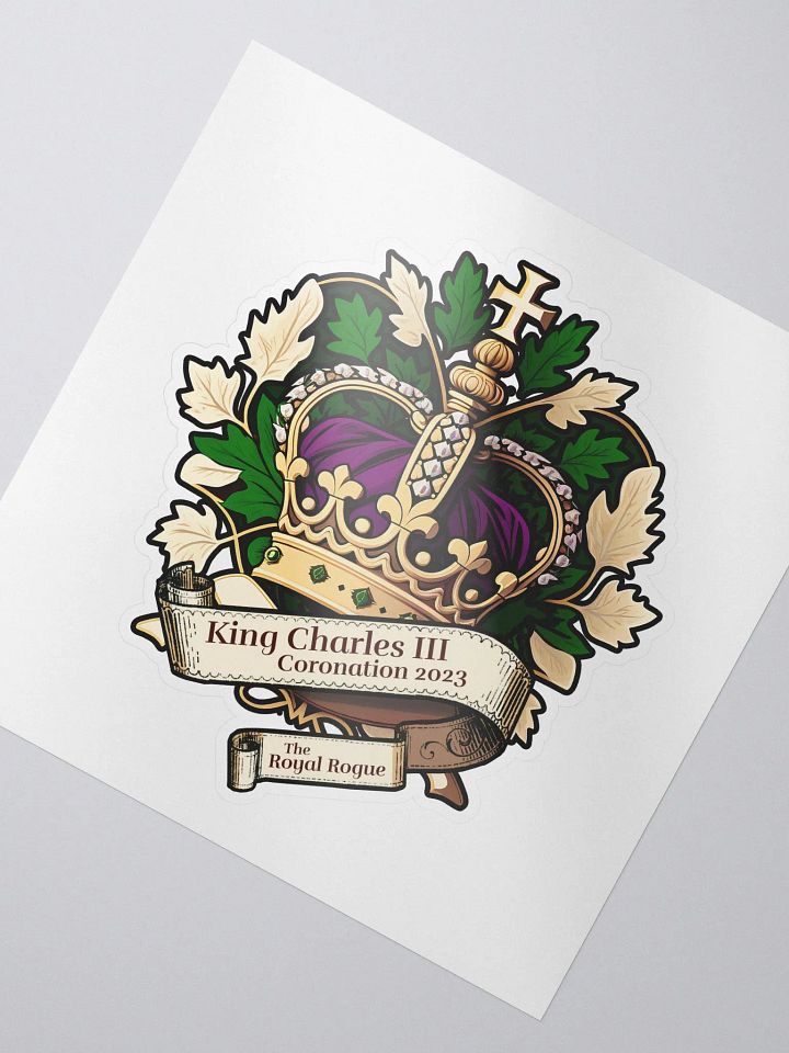 King Charles III Coronation Stickers product image (2)
