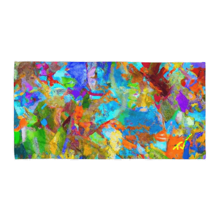 Vibrant Fusion Sublimated Towel product image (1)
