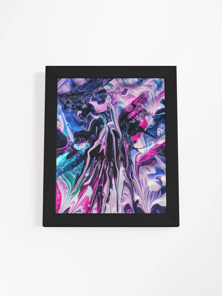 Ethereal Swirls Framed Matte Poster product image (5)