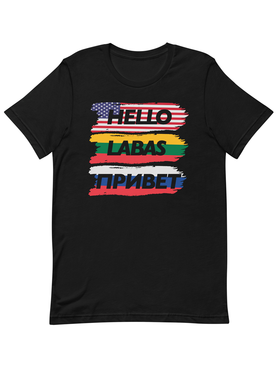 Hello Labas Privet T-Shirt product image (2)