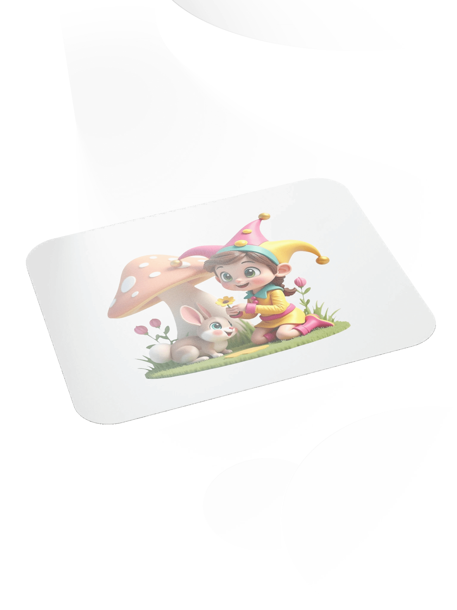 🐰 JessyJesty Bunny Classic Mouse Pad – Whimsical Joy for Your Workspace product image (4)