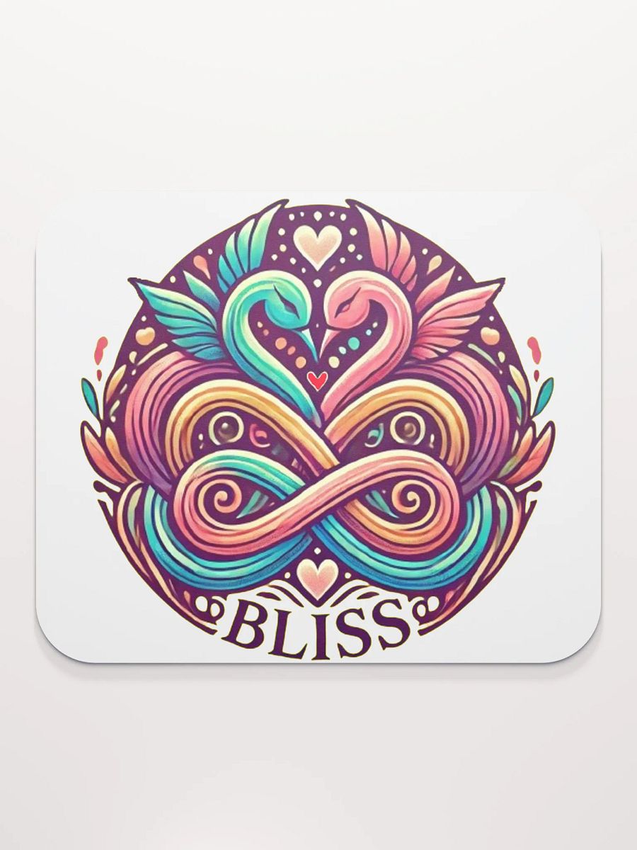 Swan Heart Bliss Mouse Pad product image (2)