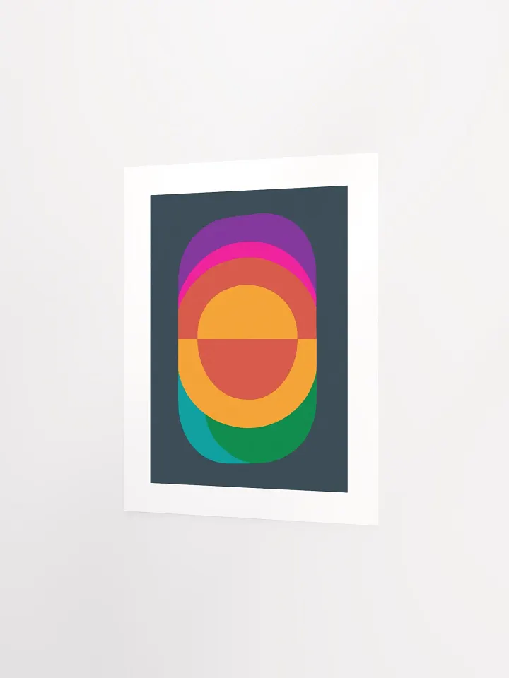 Midcentury Color Abstracts #1 - Print product image (2)