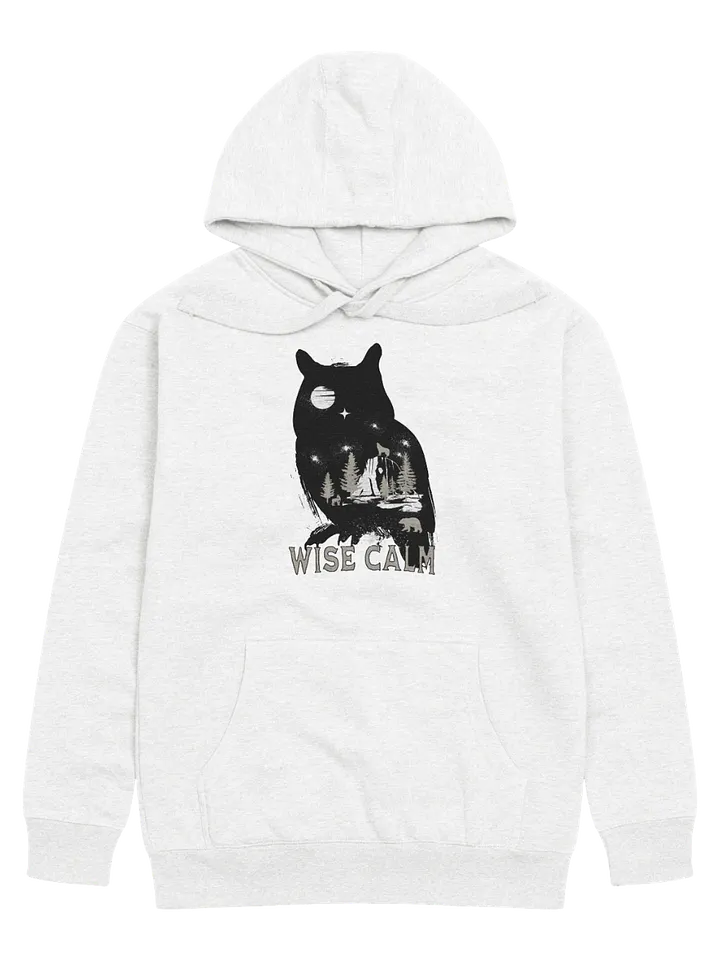 Wild Wisdom Nature Hoodie- Owl and Forest Guardians product image (1)