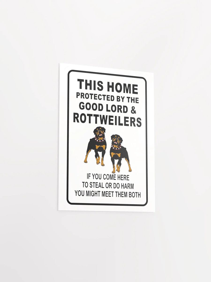 Home Protected by Rottweilers product image (11)