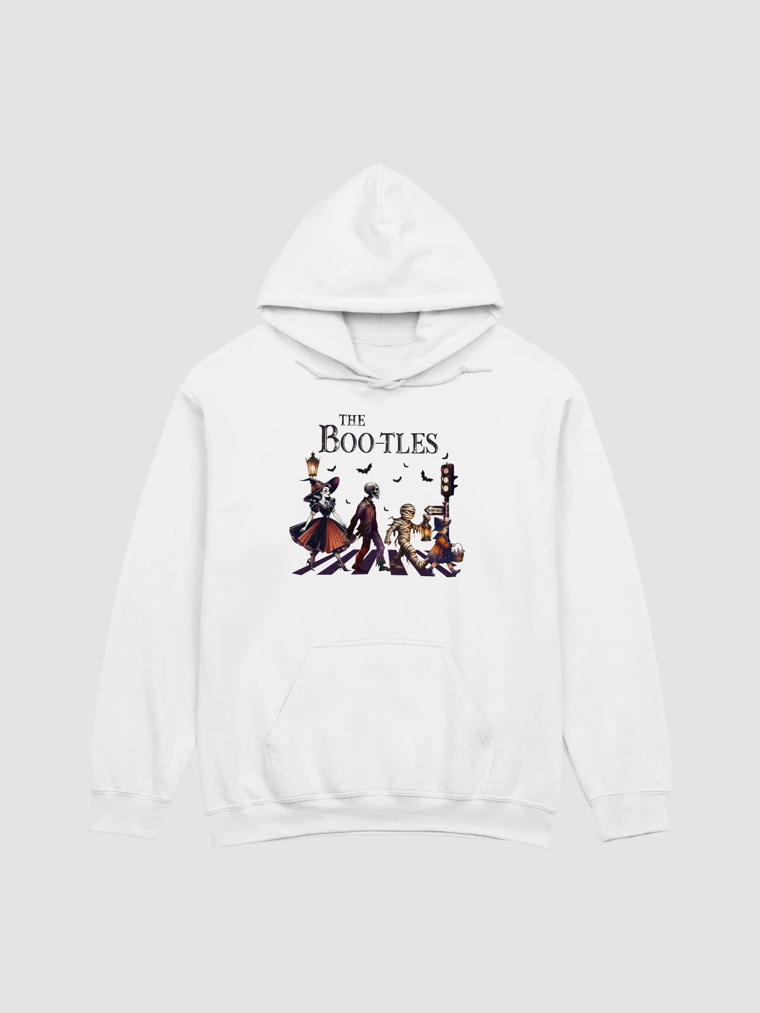 The Boo-tles Retro Halloween Parody Hoodie product image (3)