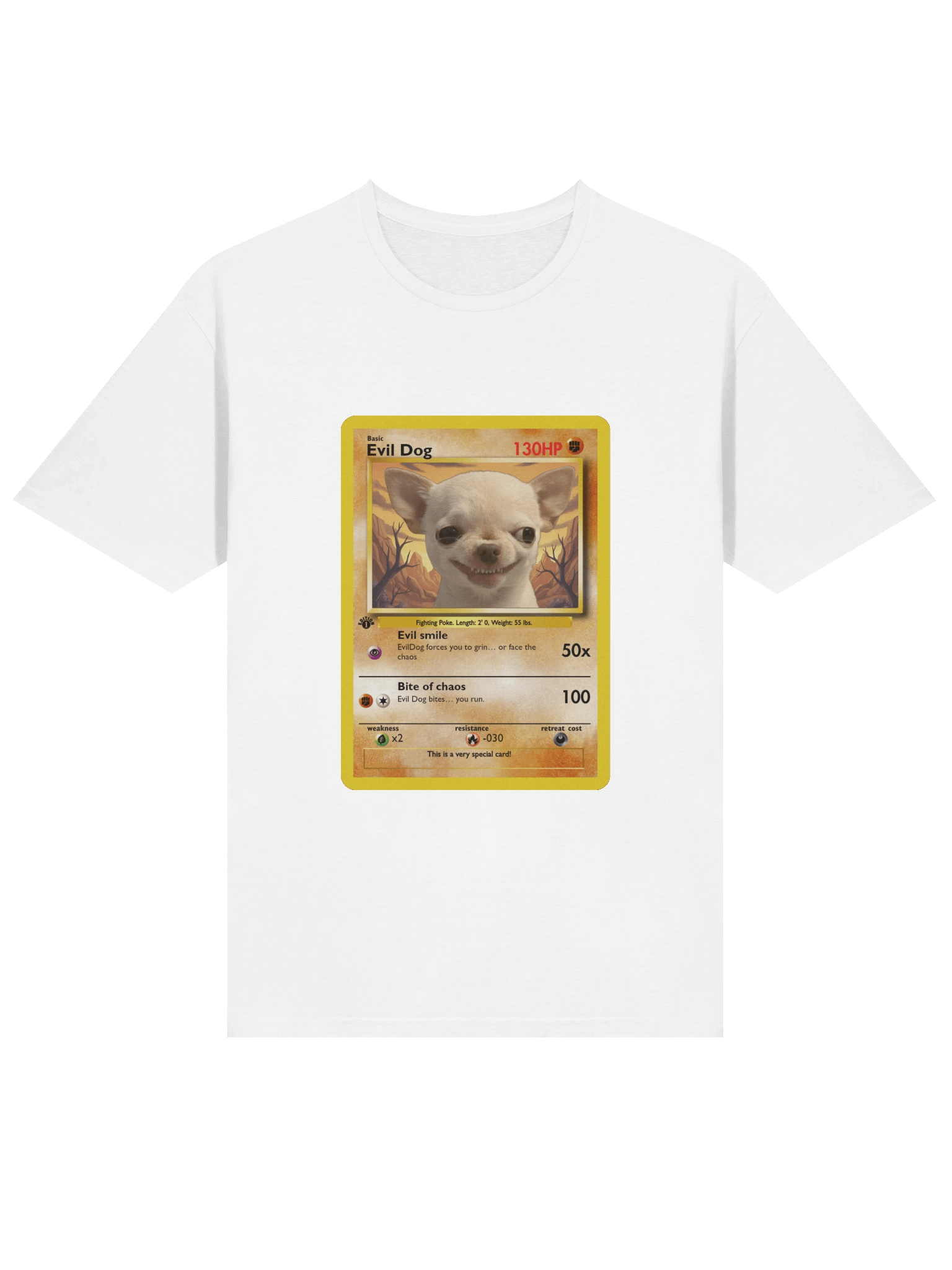 pokemon card Evil Dog Funny T-Shirt product image (10)