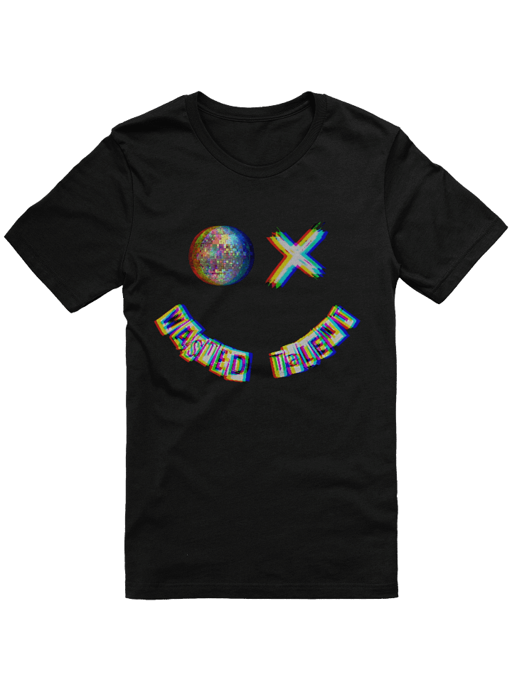LIGHTWEIGHT OG GLITCH LOGO SMILEY Wasted Talent T-Shirt product image (1)