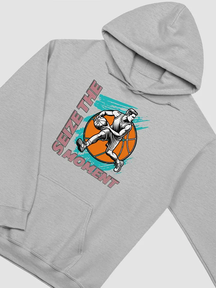 Seize the Moment Basketball Player Hoodie product image (22)
