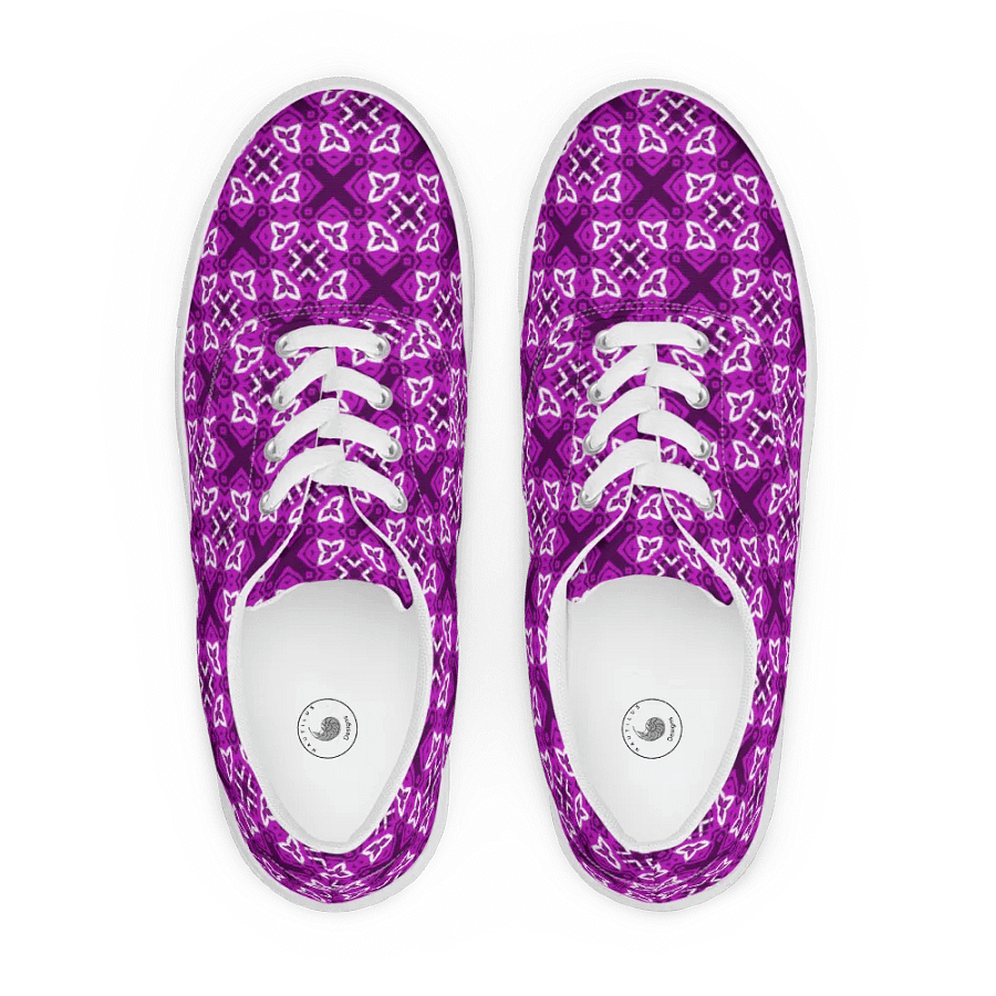 Geometric Fusion Lace-Up Shoes product image (7)