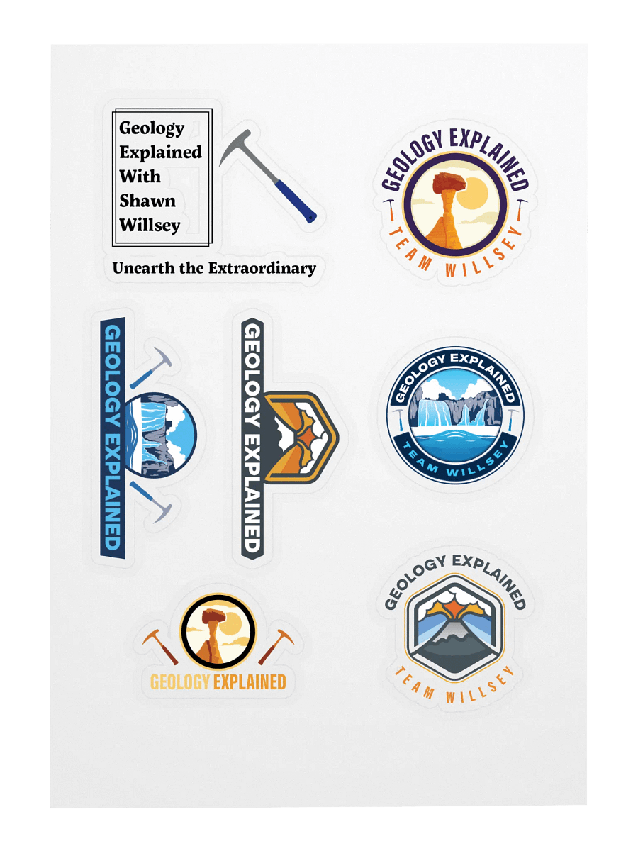 Geology Explained Sticker Sheet #2 product image (2)