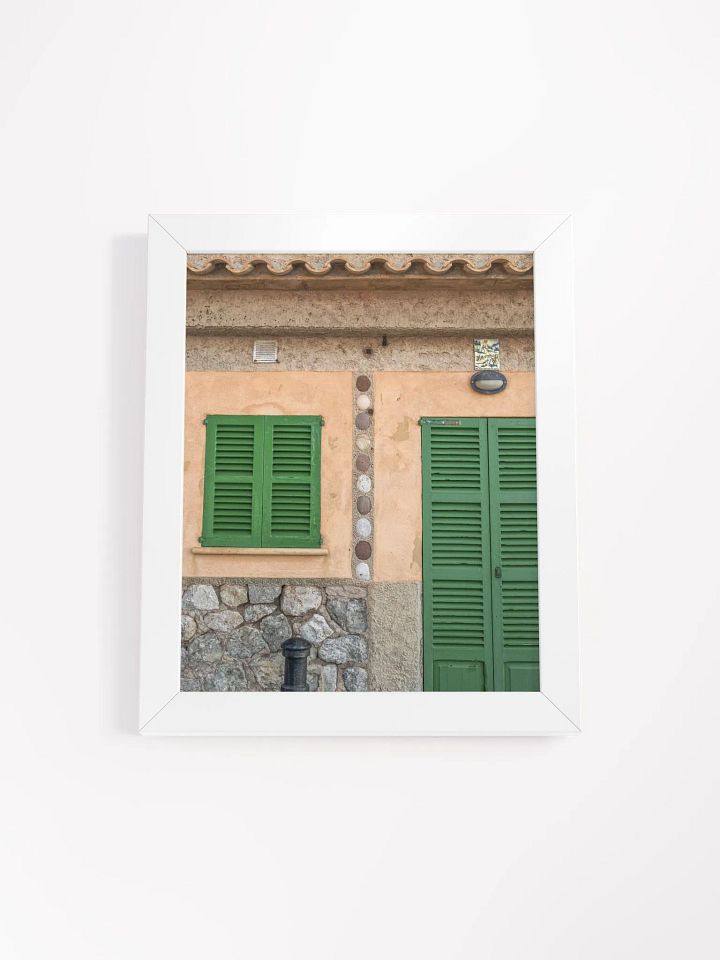 Valldemossa -Framed High-Quality Matte Poster product image (1)