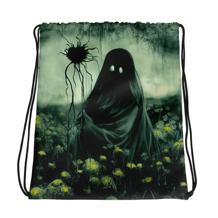 Sleek Straps All-Over Drawstring Bag product image (1)