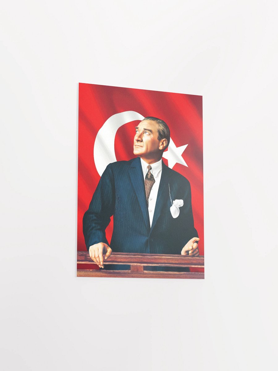 Atatürk Poster, Turkey — Mustafa Kemal Ataturk art product image (9)
